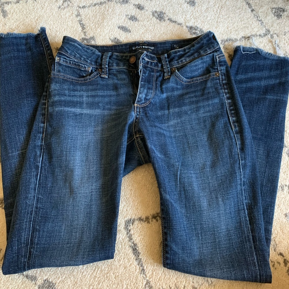 Lucky Brand Sasha Super Skinny Jeans, Size 25